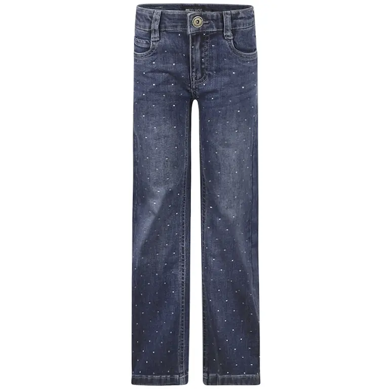 Spijkerbroek wide fit (blue jeans)