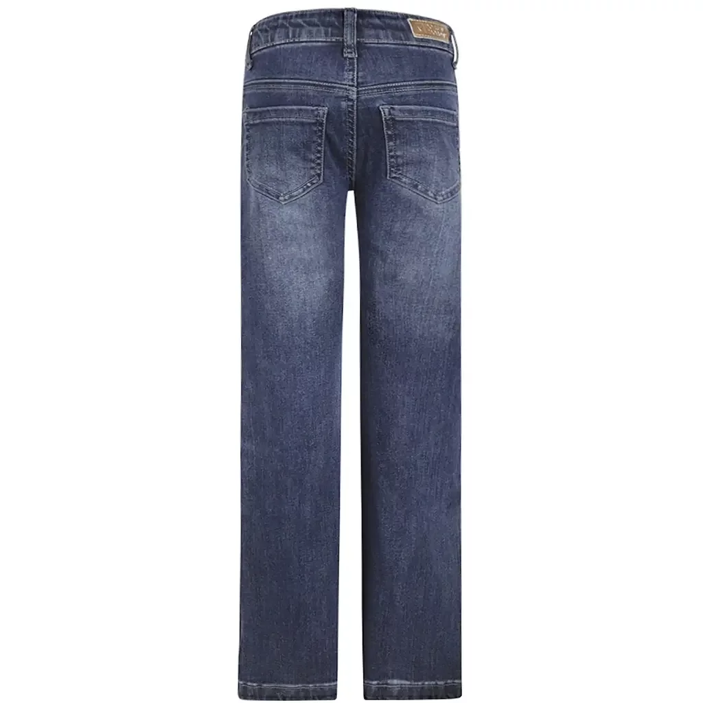 Spijkerbroek wide fit (blue jeans)