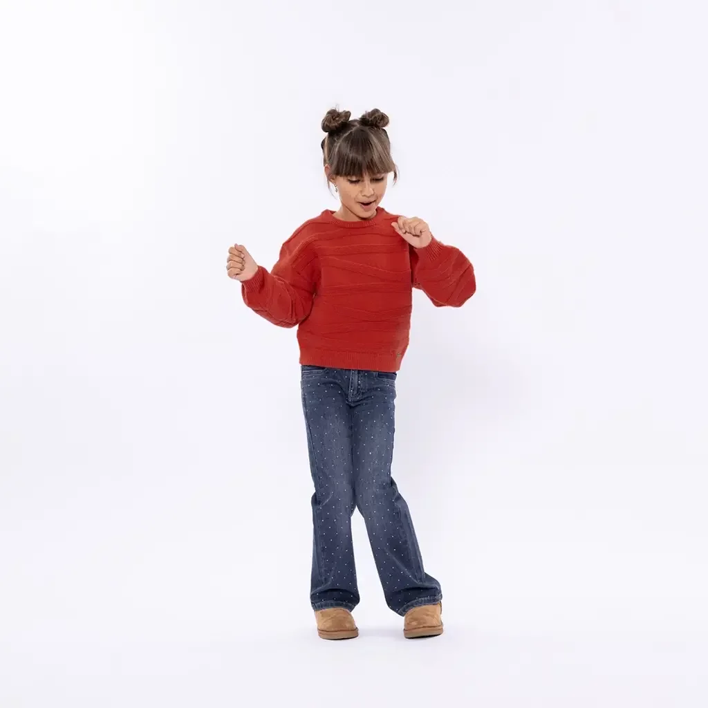 Spijkerbroek wide fit (blue jeans)