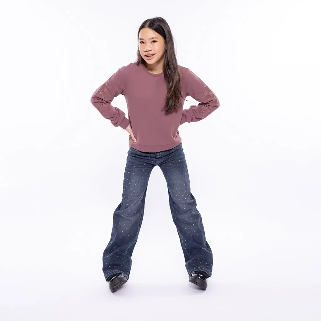 Spijkerbroek wide fit (blue jeans)