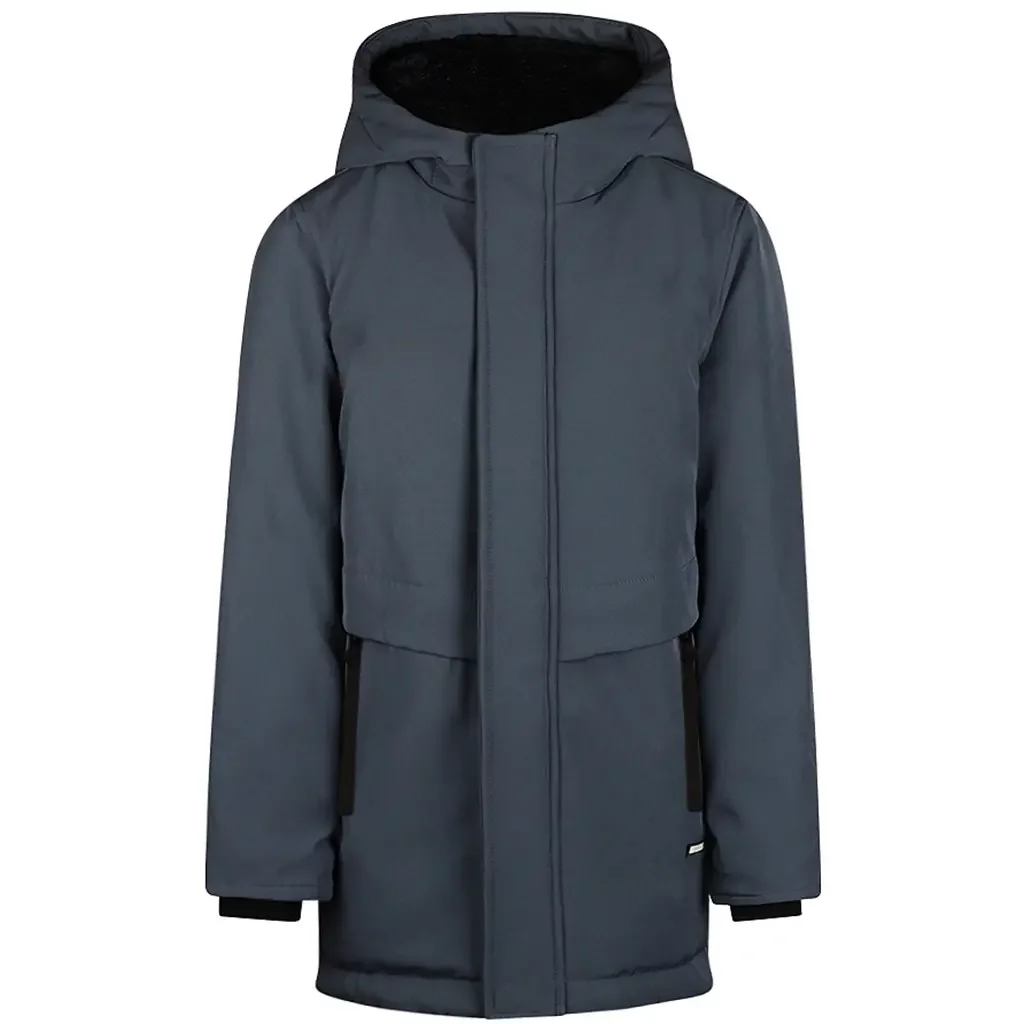 Winterjas parka (mid blue)