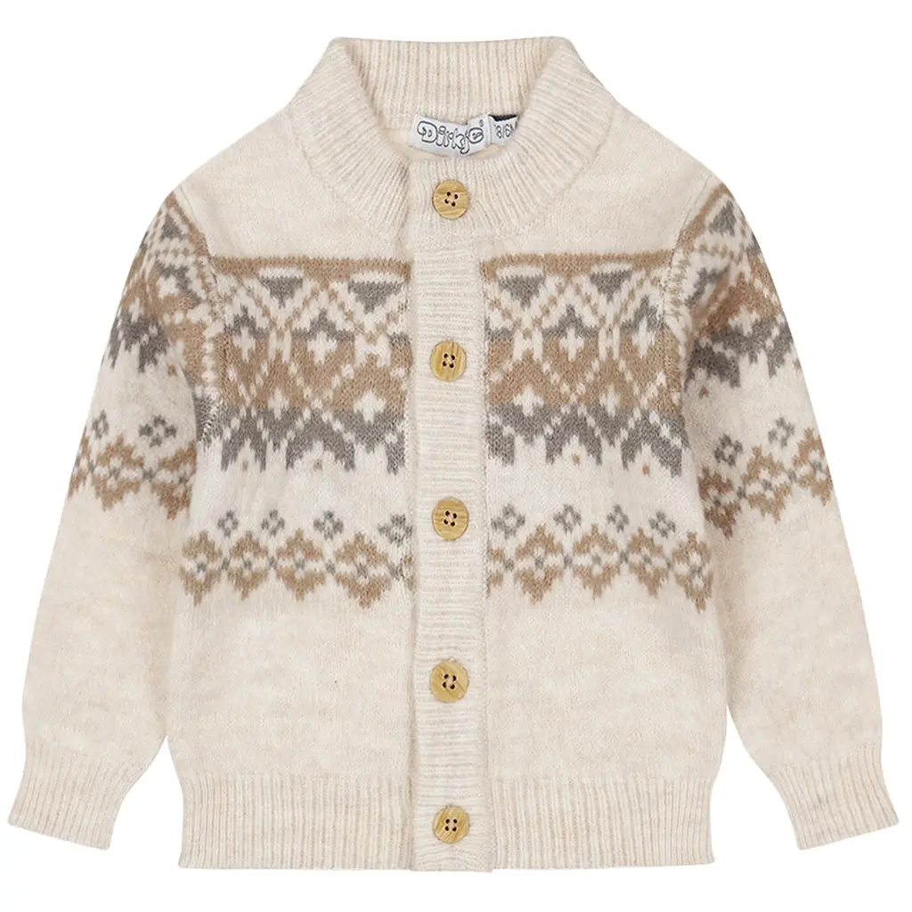 Gebreid vest (pebble)