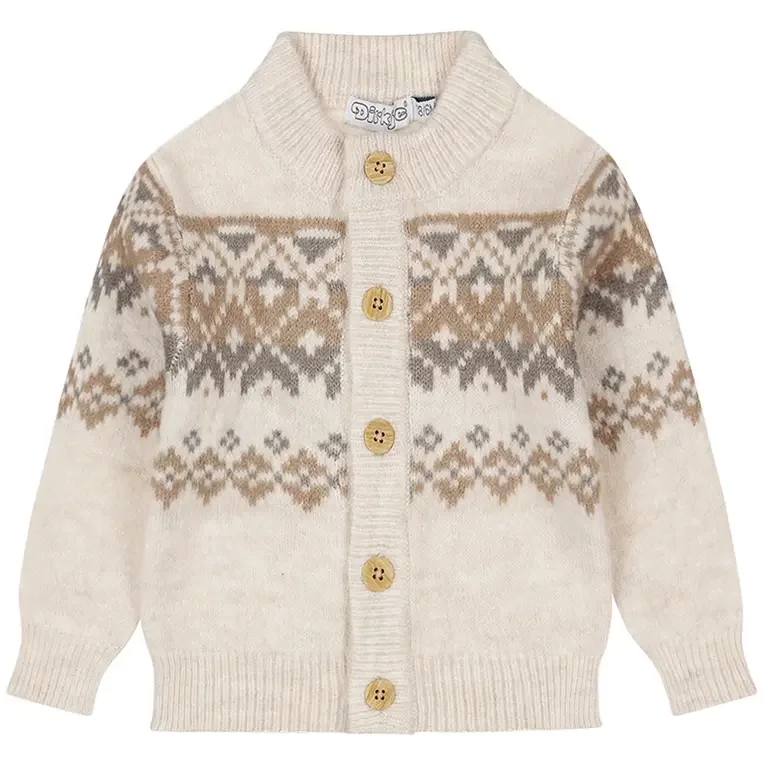 Gebreid vest (pebble)