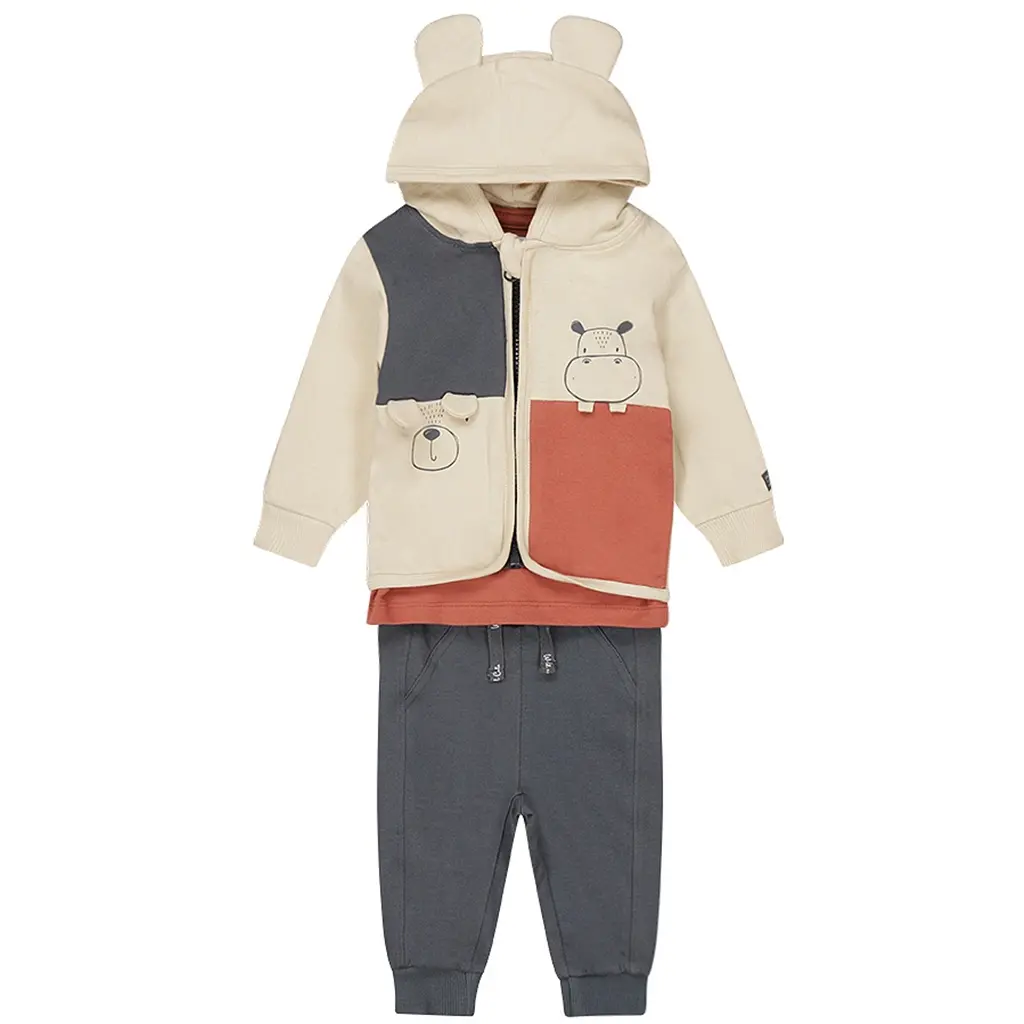 Driedelige set (pebble)