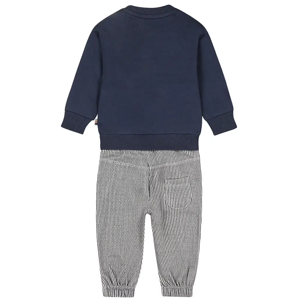 Tweedelige set (navy)