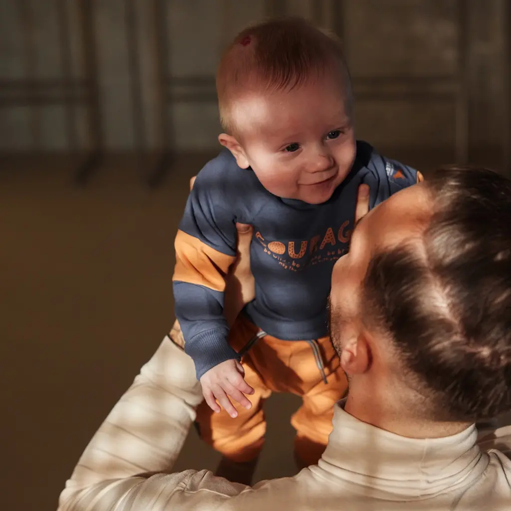 Tweedelige set (navy)