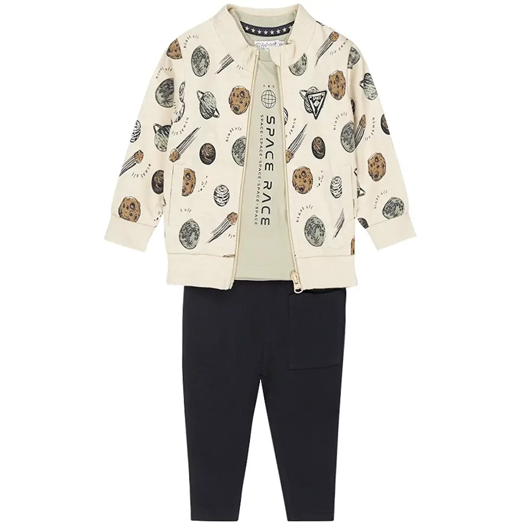 Driedelige set (pebble)