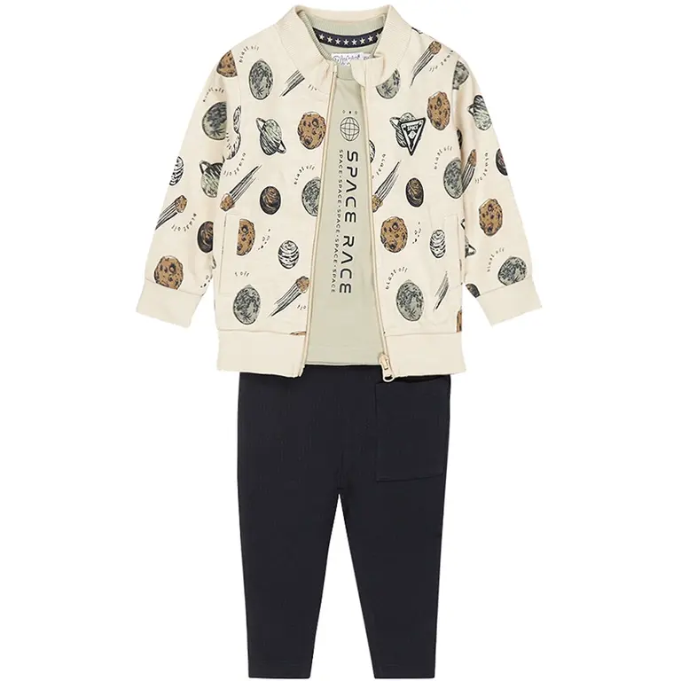 Driedelige set (pebble)