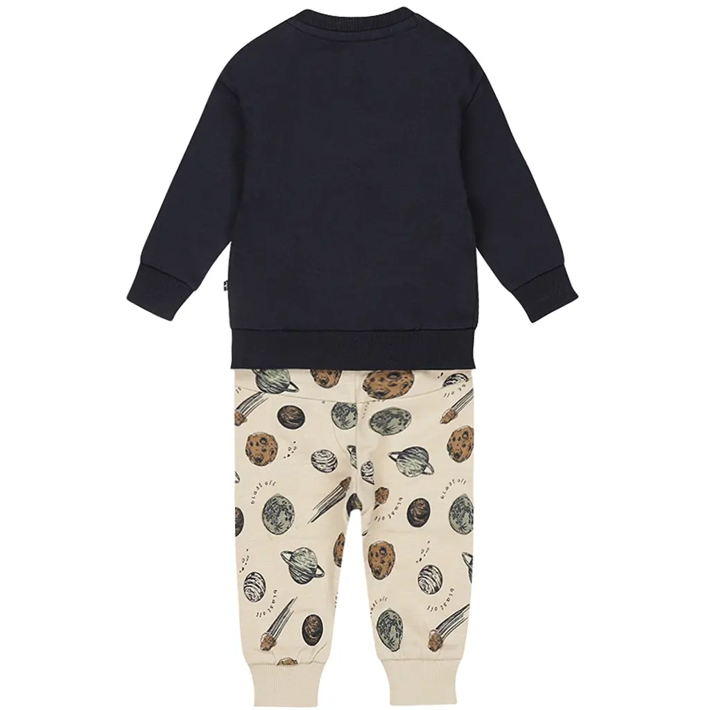 Tweedelige set (navy)