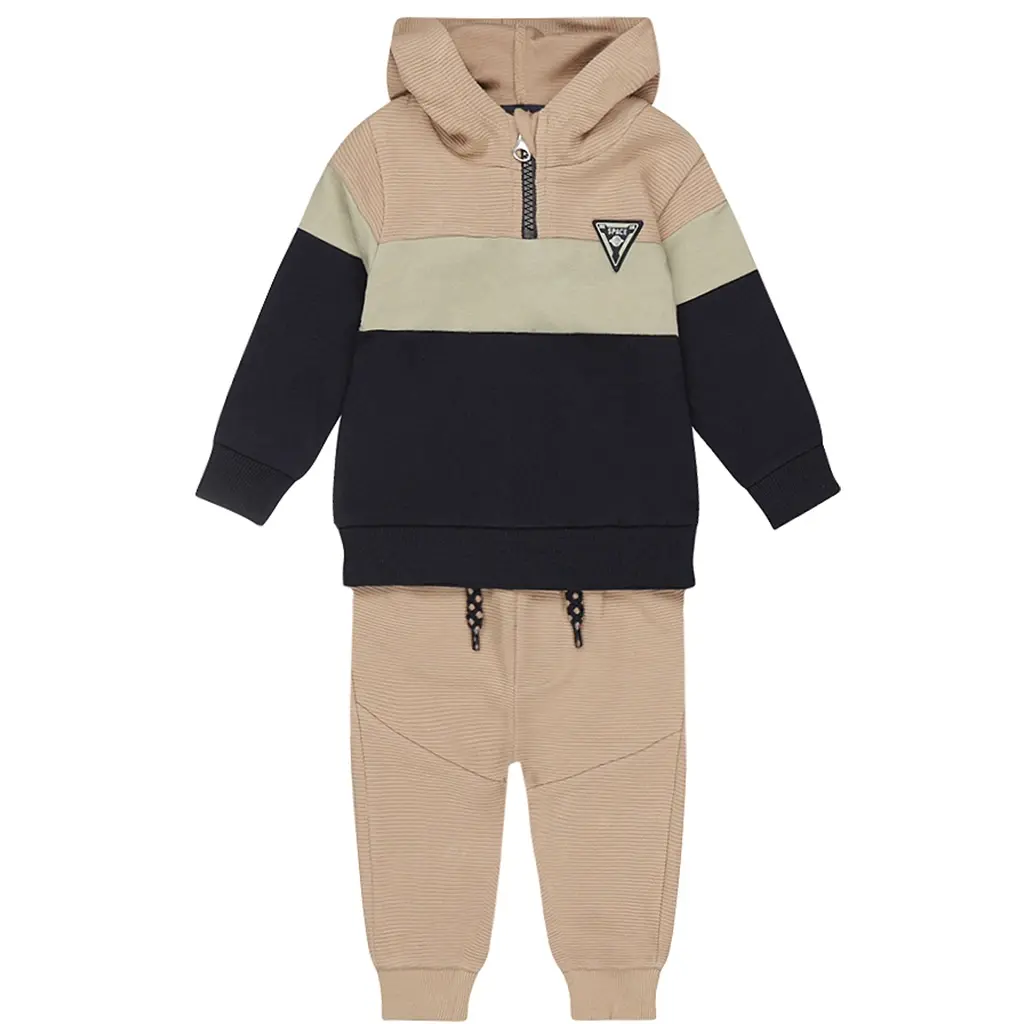 Tweedelige set (beige grey)