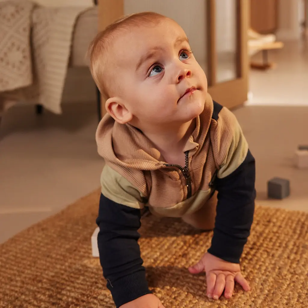 Tweedelige set (beige grey)