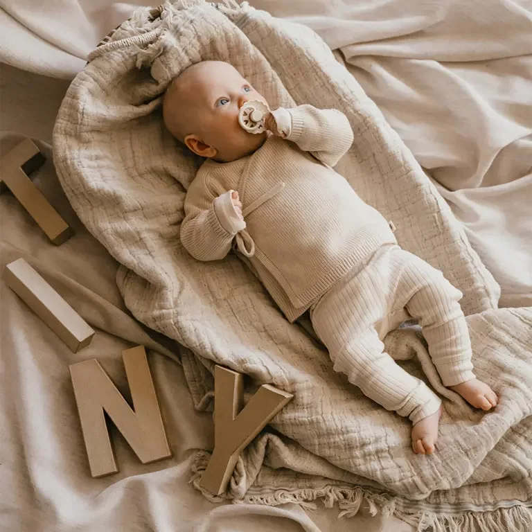 Gebreid vestje (snow)