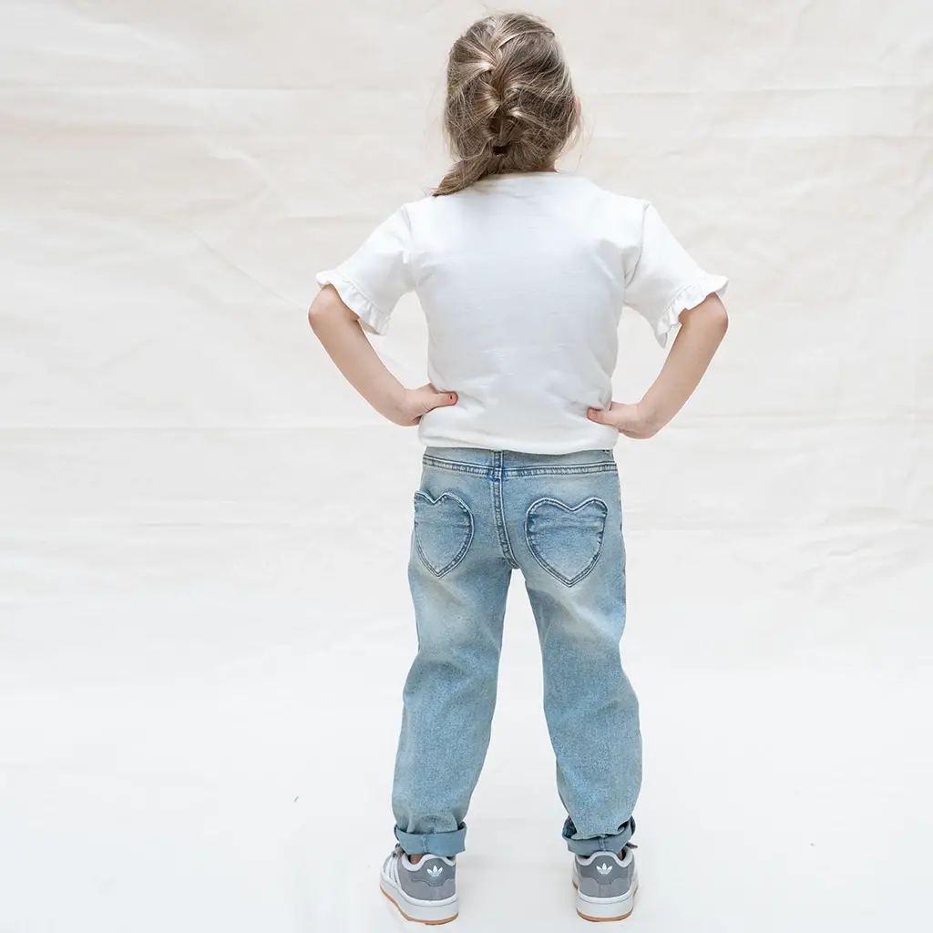 Spijkerbroek mom fit  (medium denim)