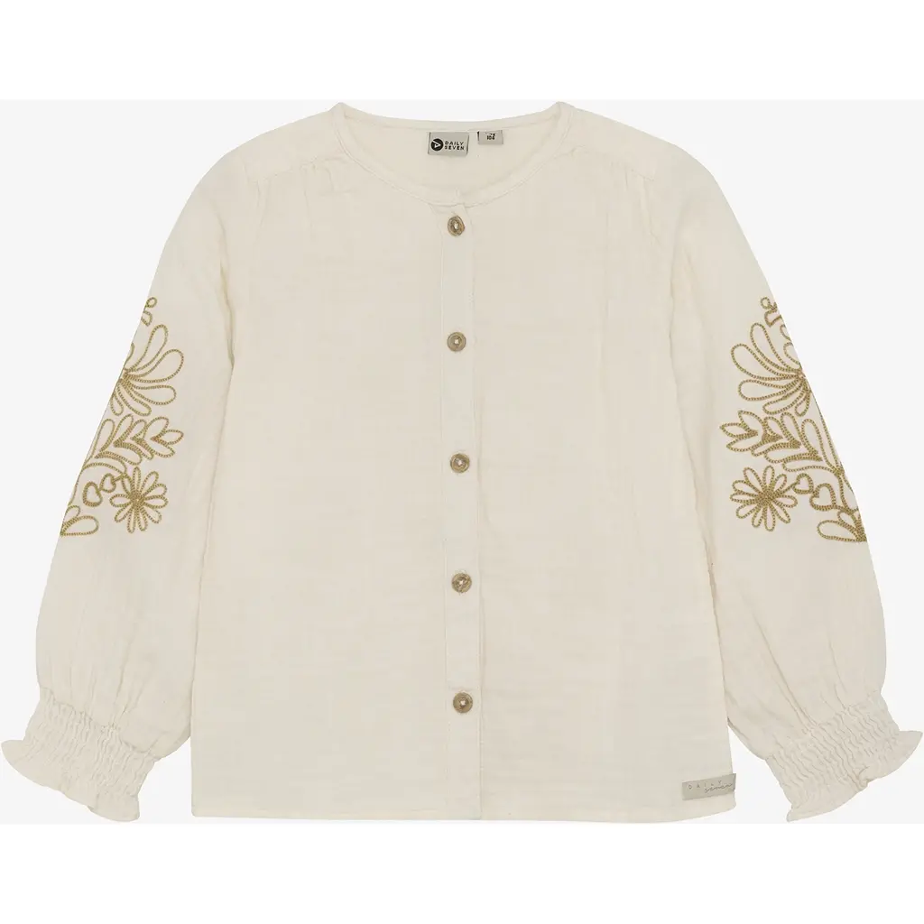 Blouse embroidery (sandshell)