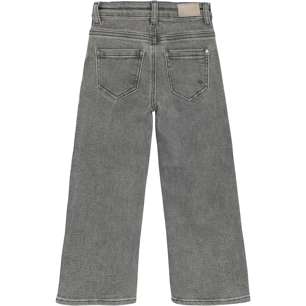 Jeans wide fit (used grey denim)