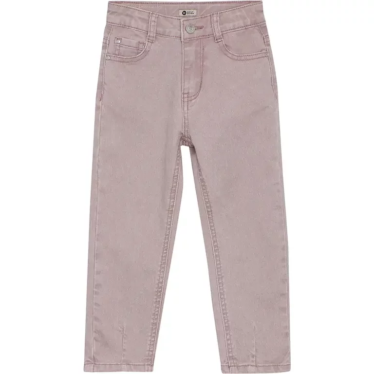 Spijkerbroek mom fit (pale mauve)