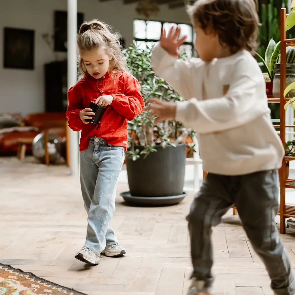 Blouse ruffle (baked apple)
