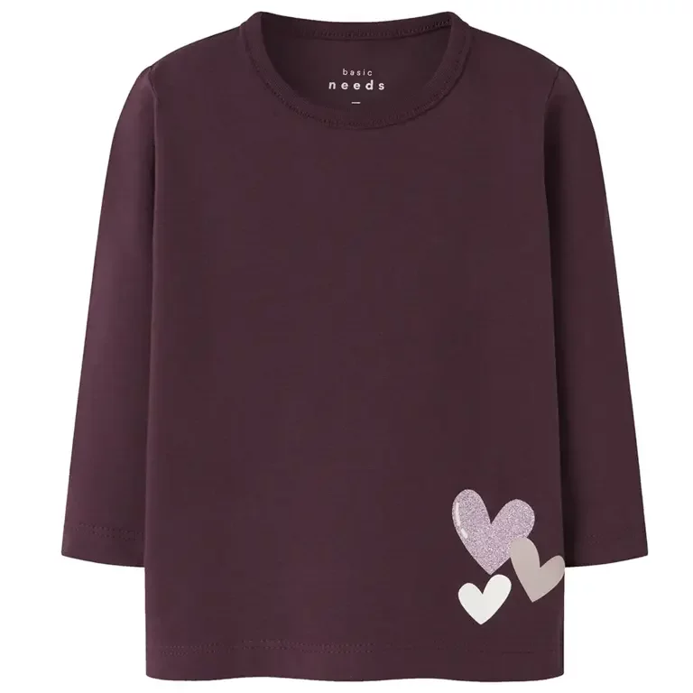 Longsleeve Vubie (fig hearts)