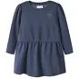 Name It Jurk sweat burshed Vima (bluepint heart embroidery)