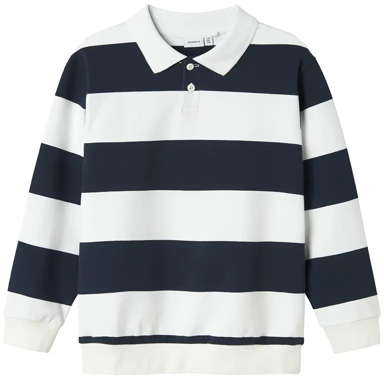 Trui polo Leopold (bright white)