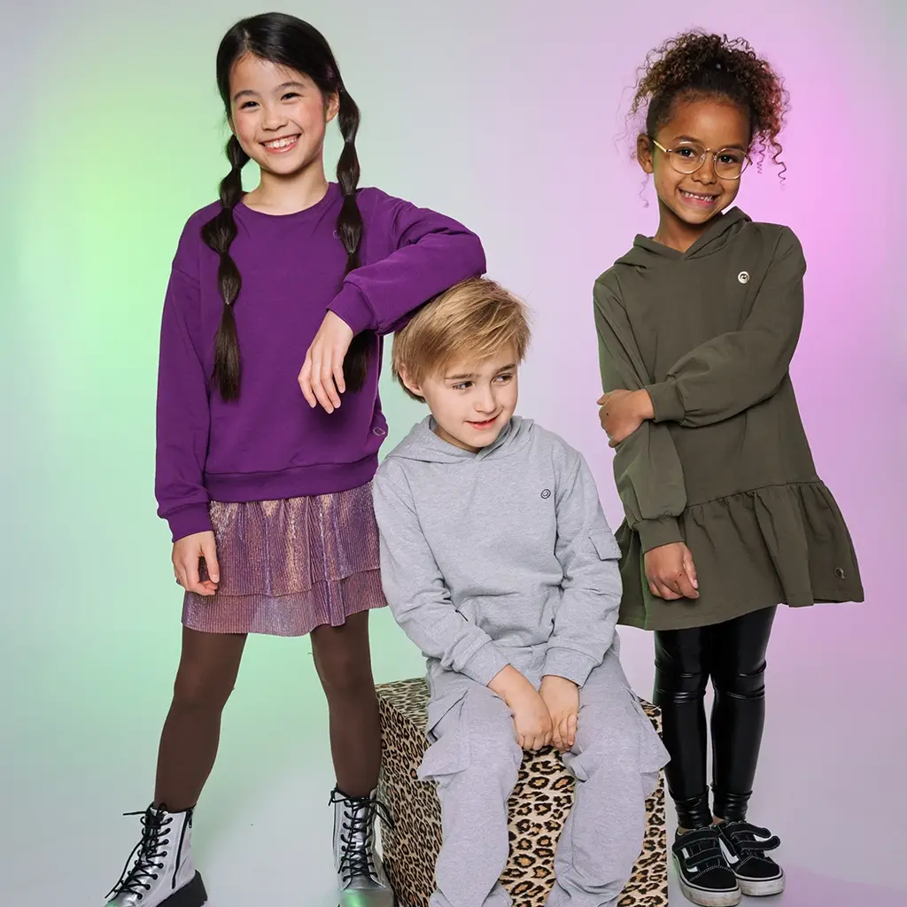 Jurk hoodie Zaina (army green)