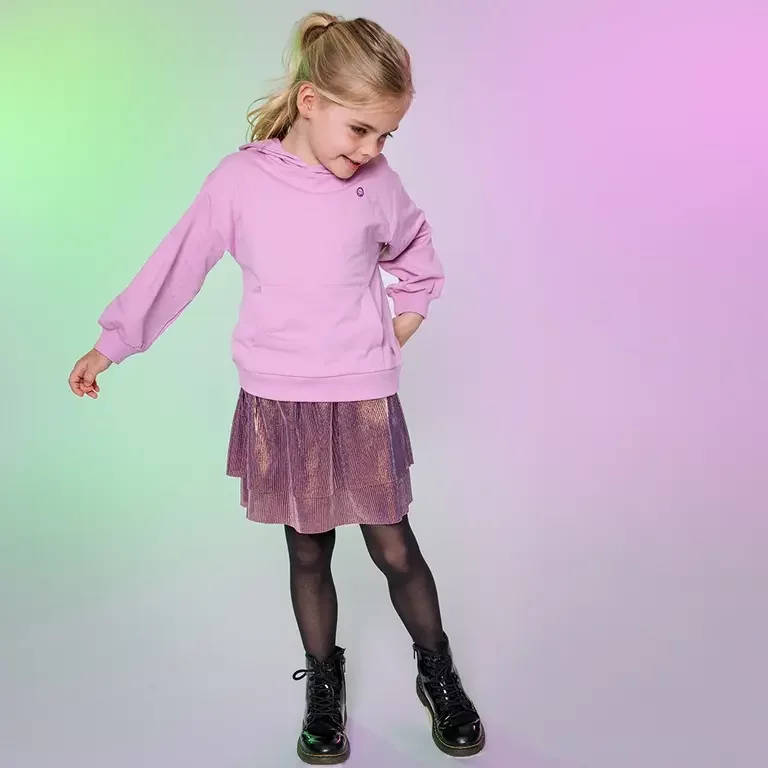 Trui hoodie Zaza (light purple)