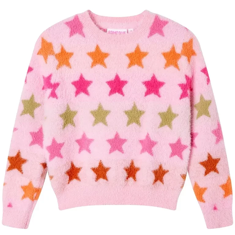 Zachte trui Daphne (light pink)