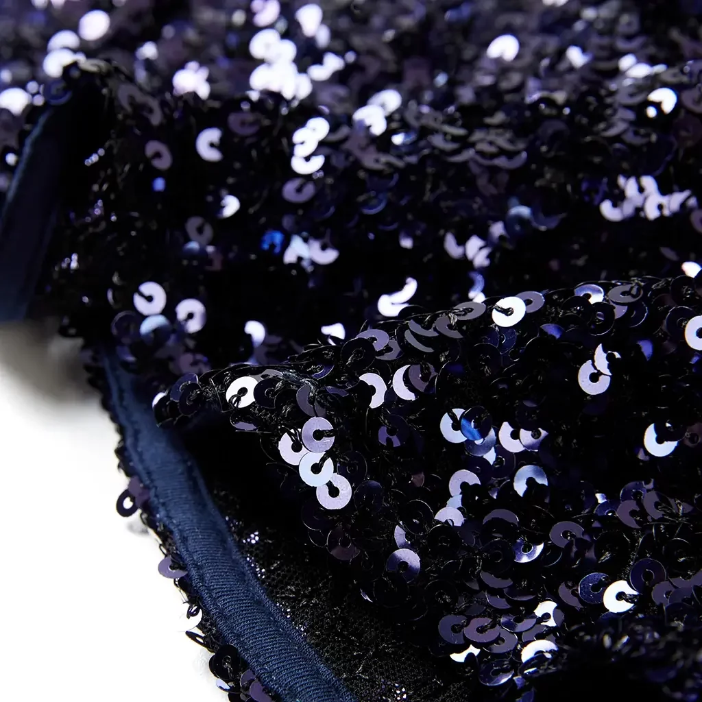 Rokje pailletten Dorian (navy)