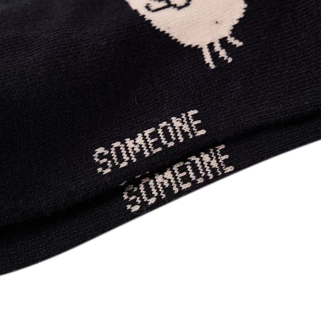 Kniesokken Rita (black)