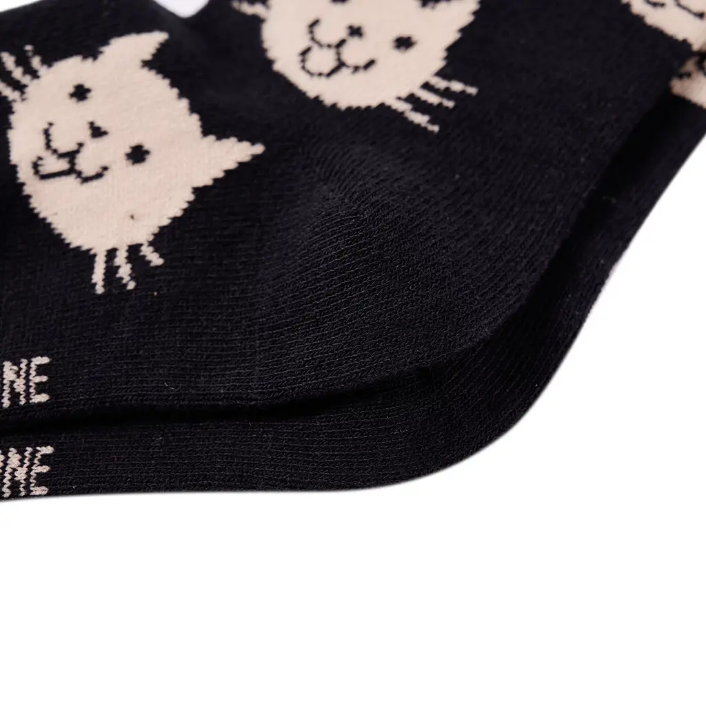 Kniesokken Rita (black)