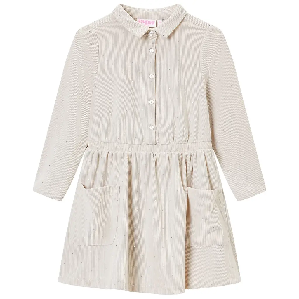 Jurk Daphne (dark ecru)