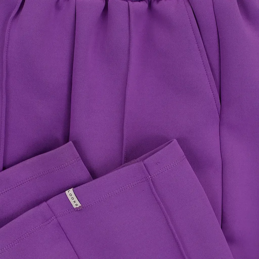 Broek sporty scuba (violet purple)