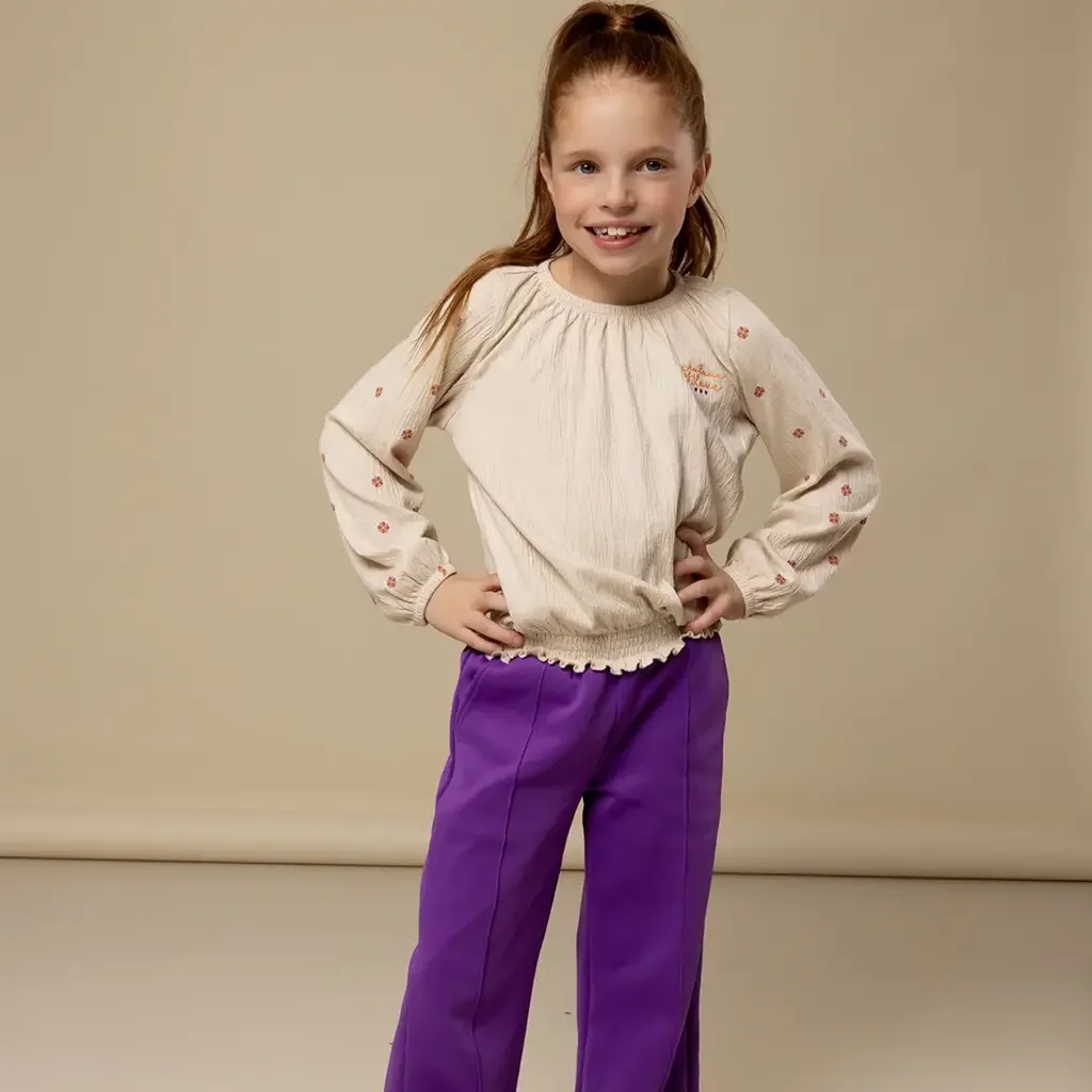 Broek sporty scuba (violet purple)