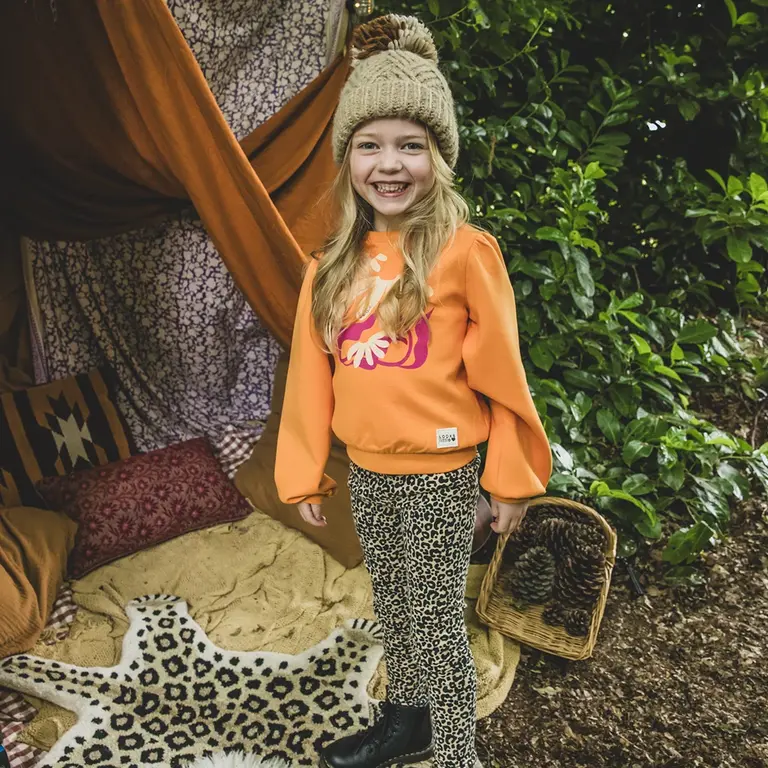 Legging (sandy leopard)