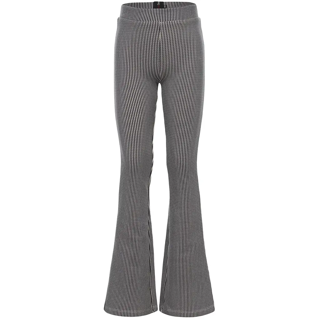 Broek flared (mini stripe)