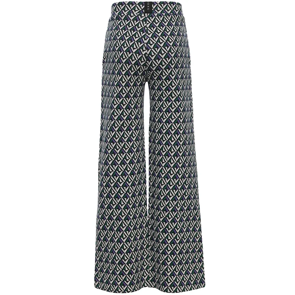 Broek (clover jaquard)