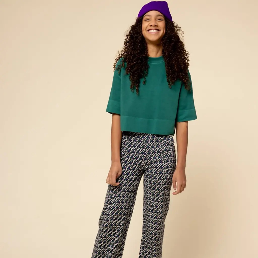 Broek (clover jaquard)