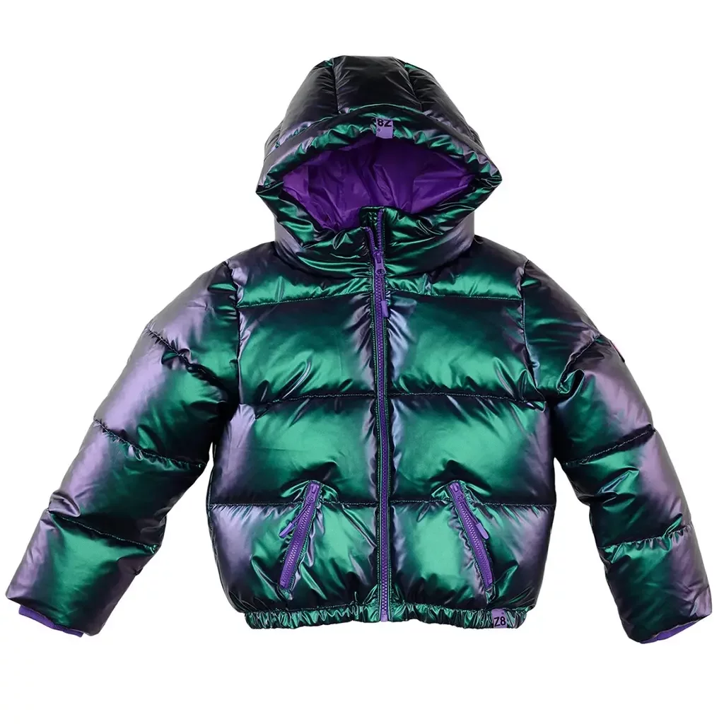 Winterjas Melita (metallic disco)