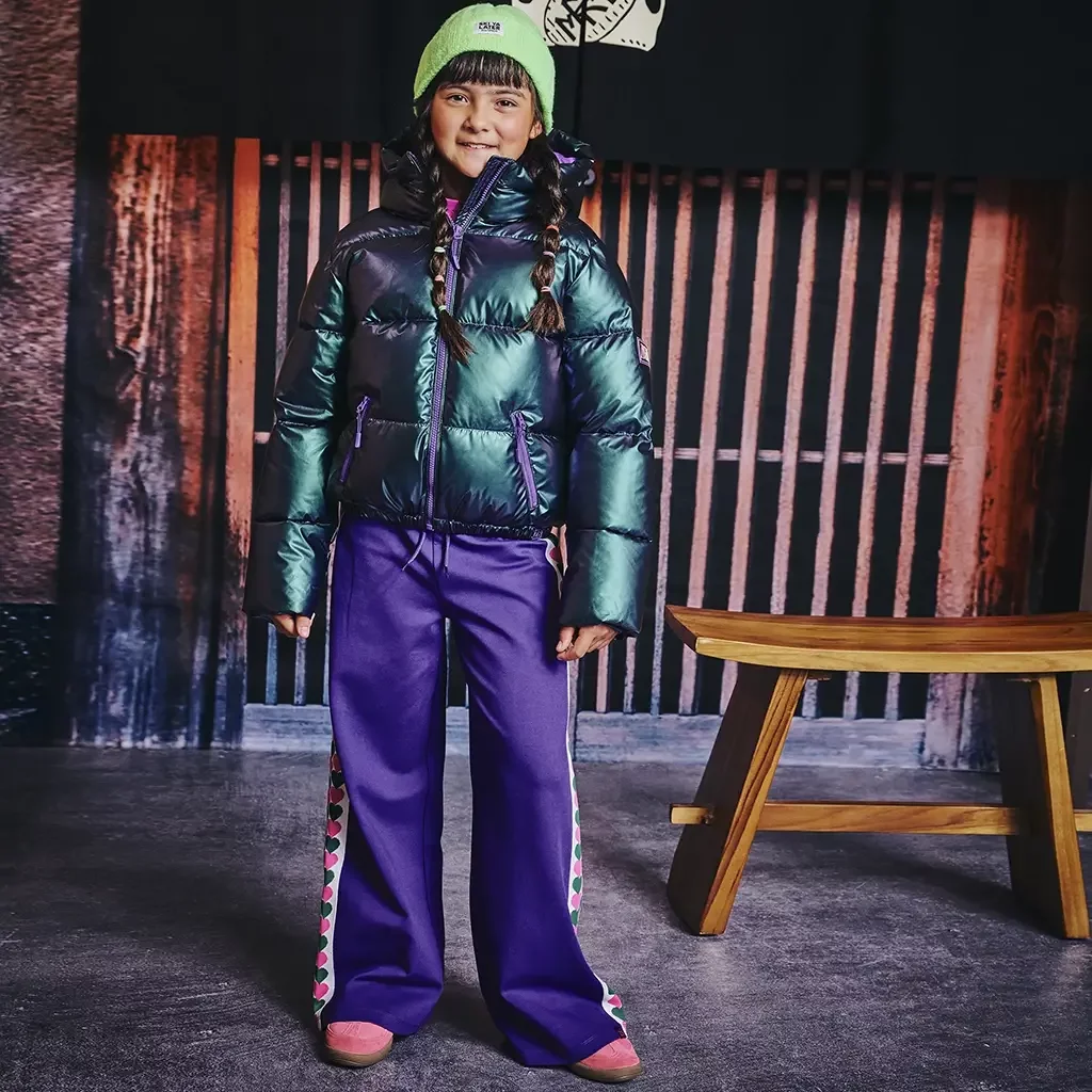 Winterjas Melita (metallic disco)