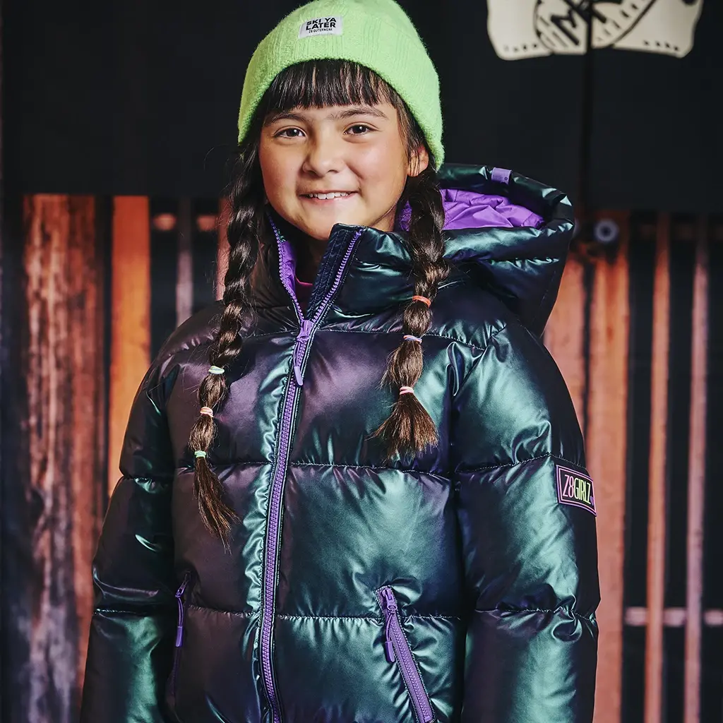 Winterjas Melita (metallic disco)
