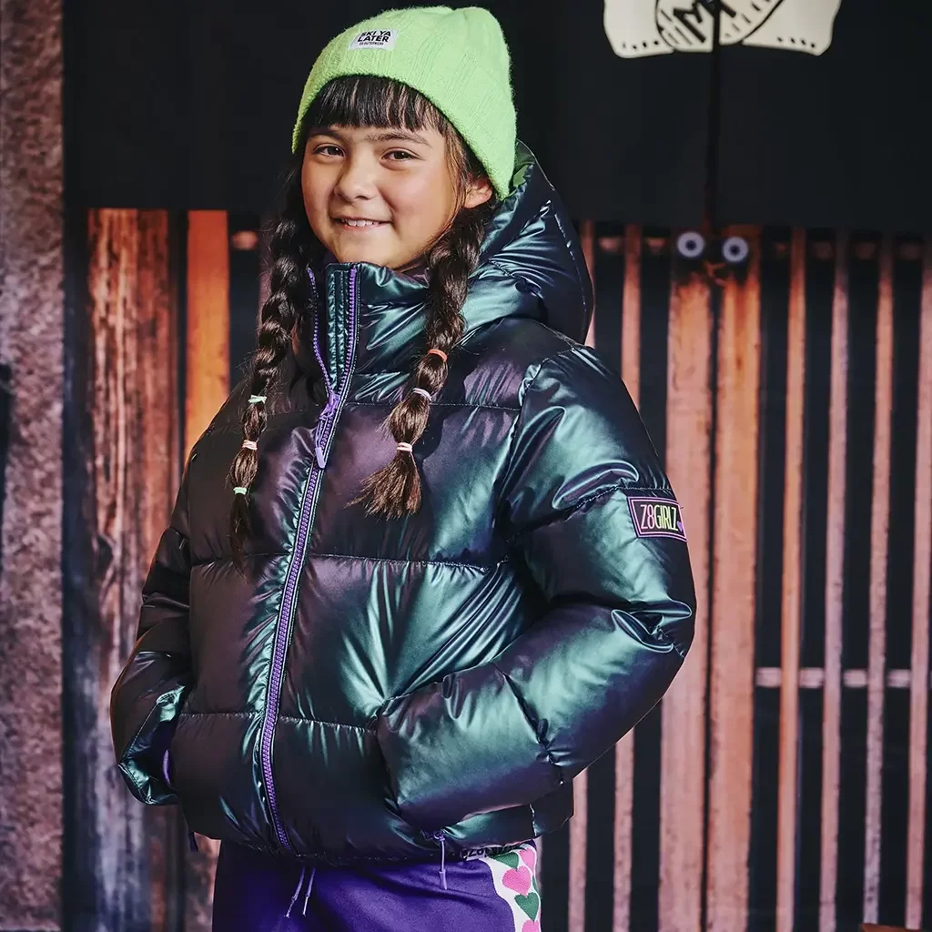 Winterjas Melita (metallic disco)