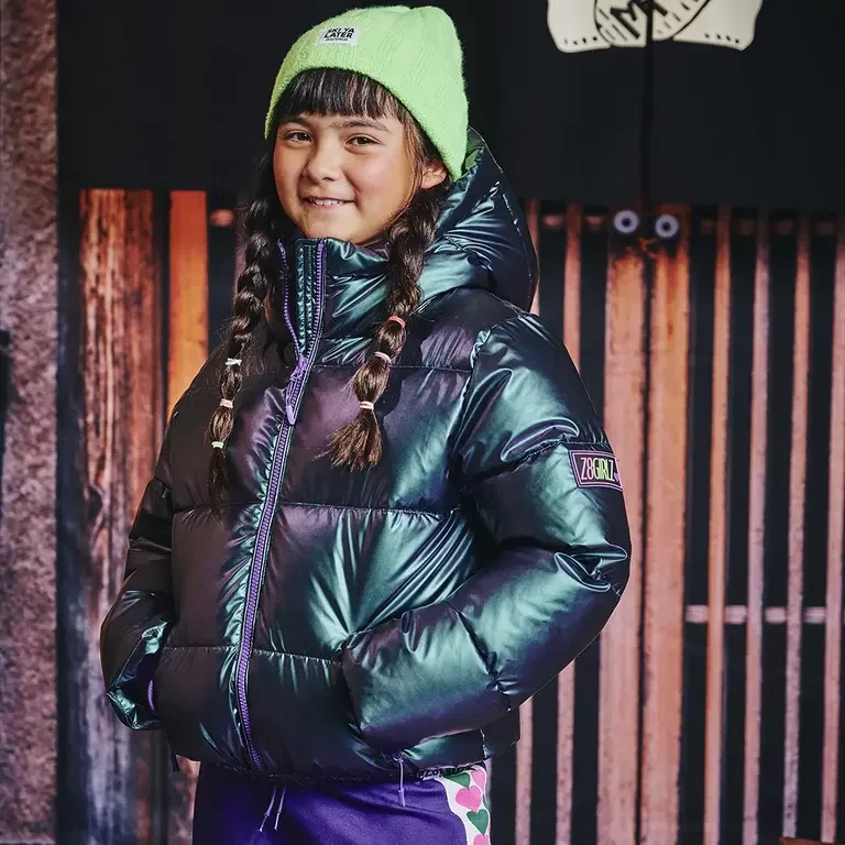 Winterjas Melita (metallic disco)