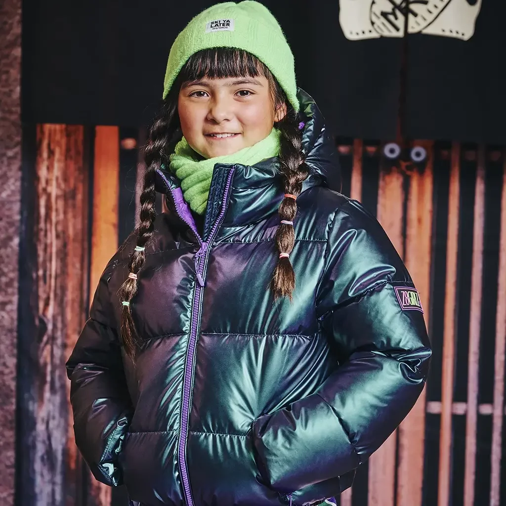 Winterjas Melita (metallic disco)