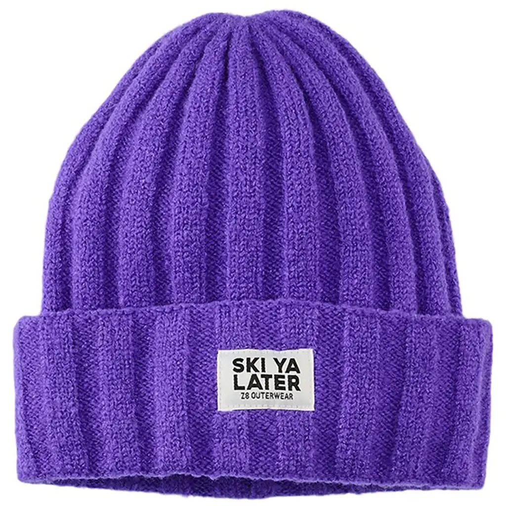 Gebreide muts Rune (purple chill)