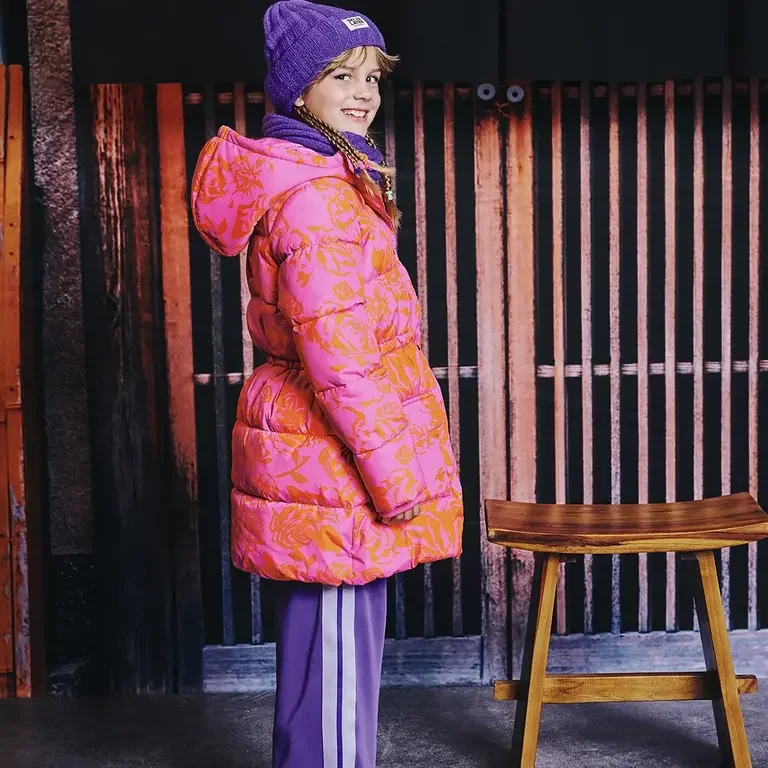 Gebreide muts Rune (purple chill)