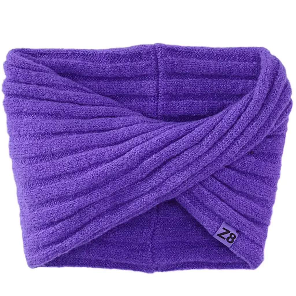 Gebreide sjaal Indi (purple chill)