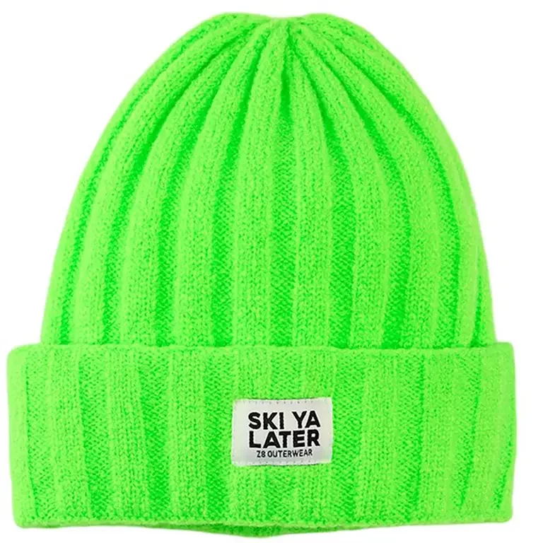 Gebreide muts Rune(green gecko)