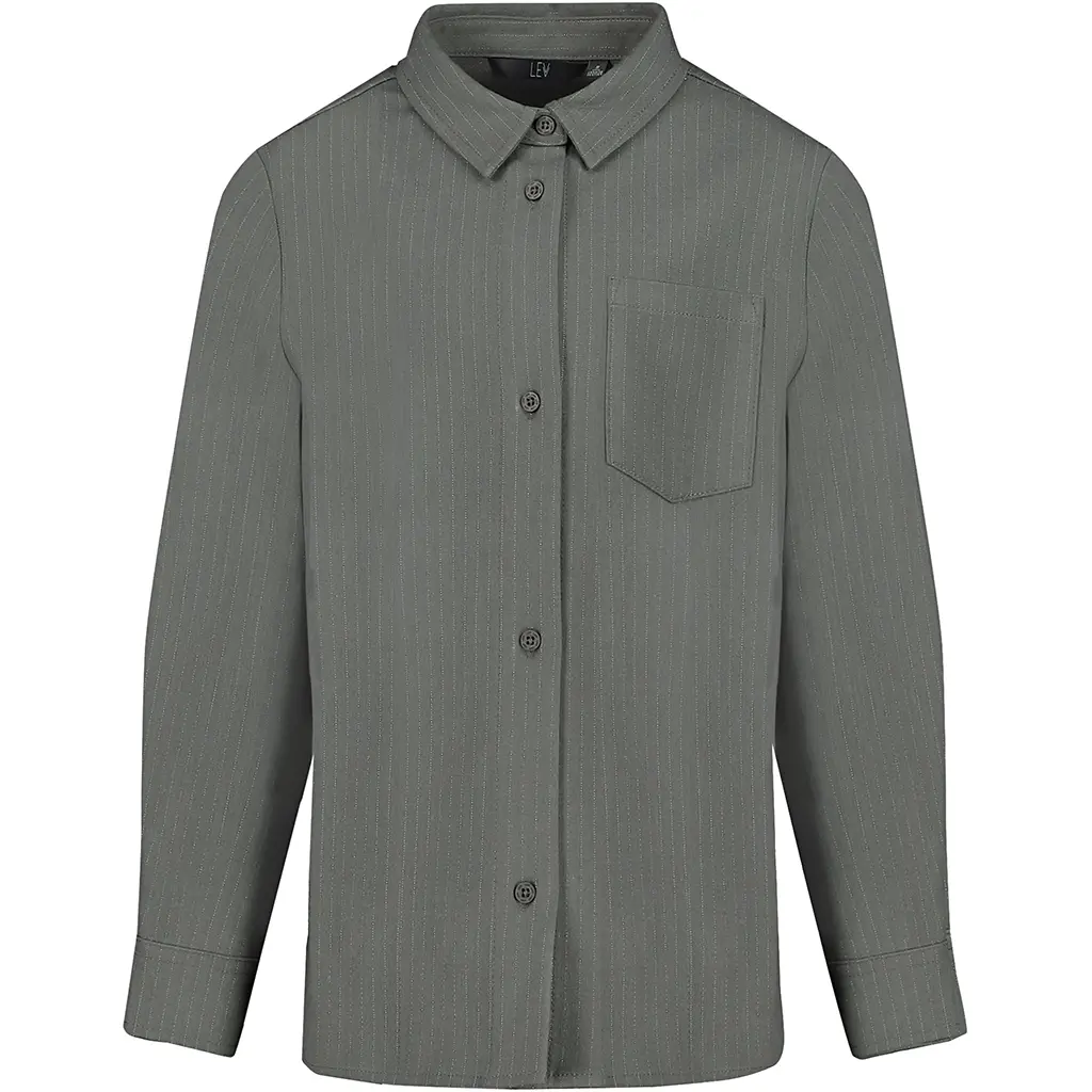 Blouse Tiffany (aop grey stripe)