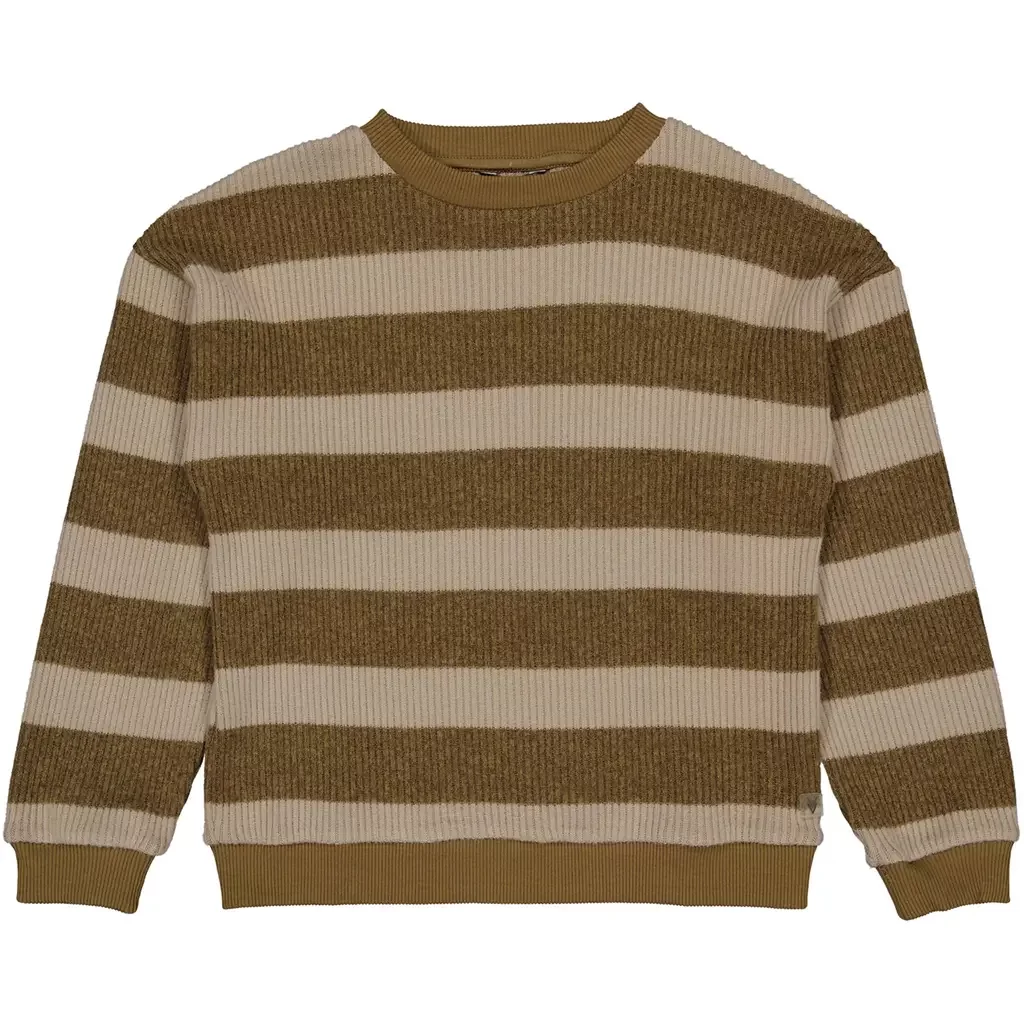 Gebreide trui Vesper (aop sand stripe)