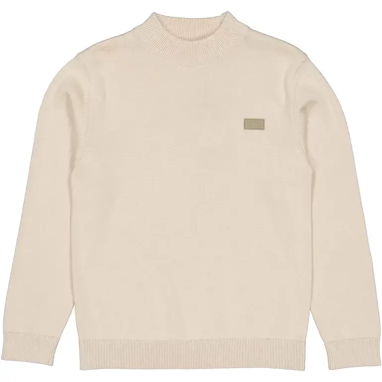 Fijn gebreide trui Viper (oatmeal)